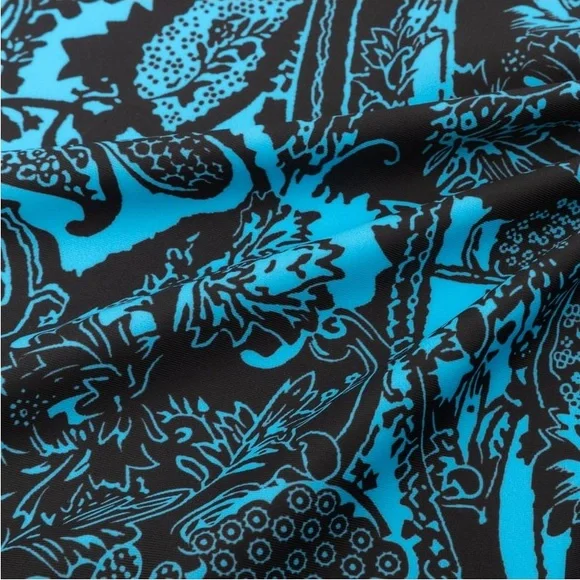 Rivelino Fashion Women Tankini Swimsuit, 2 Piece Set, Blue (Plus Size) - Picture 9 of 9